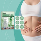 Berberin-Pflaster Nano-Microneedle-Pflaster mit natürlichen Inhaltsstoffen, täglicher Gewichtsmanagement-Körperstraffungsaufkleber für Frauen und Männer