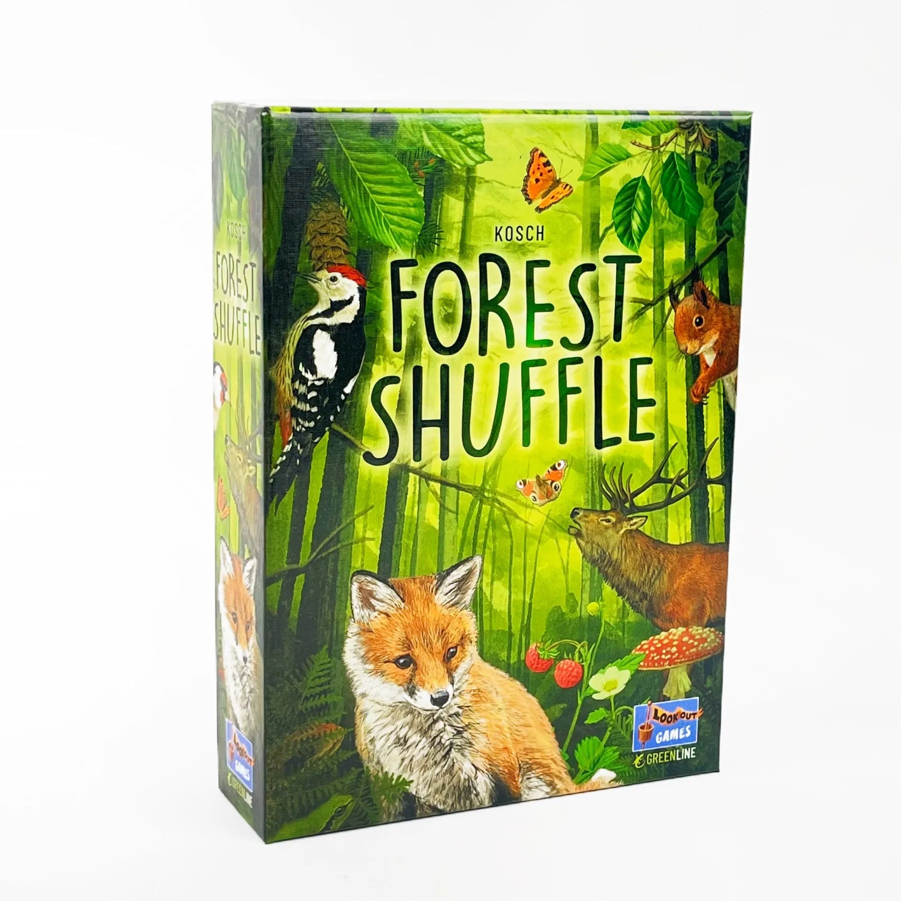 Forest Shuffle Kartenspiel – Cleveres Strategiespiel, Spaß für die ganze Familie, Kinder und Erwachsene – WALDRAND, ALPEN, Erweiterungsspiel