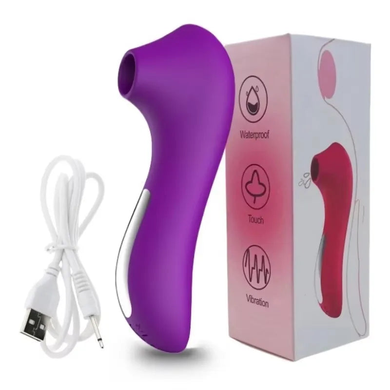 Leistungsstarker Saugvibrator für Frauen Sauger Klitoris Warze Oraler Vakuumstimulator Vagina Weiblicher Masturbator Erwachsene Sexspielzeug 18+