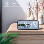 Radiowecker FM Bluetooth Lautsprecher Tragbarer Subwoofer Caixa De Som Sound Box Musik Drahtlose Mini Tieftöner Bocina Lampensäule