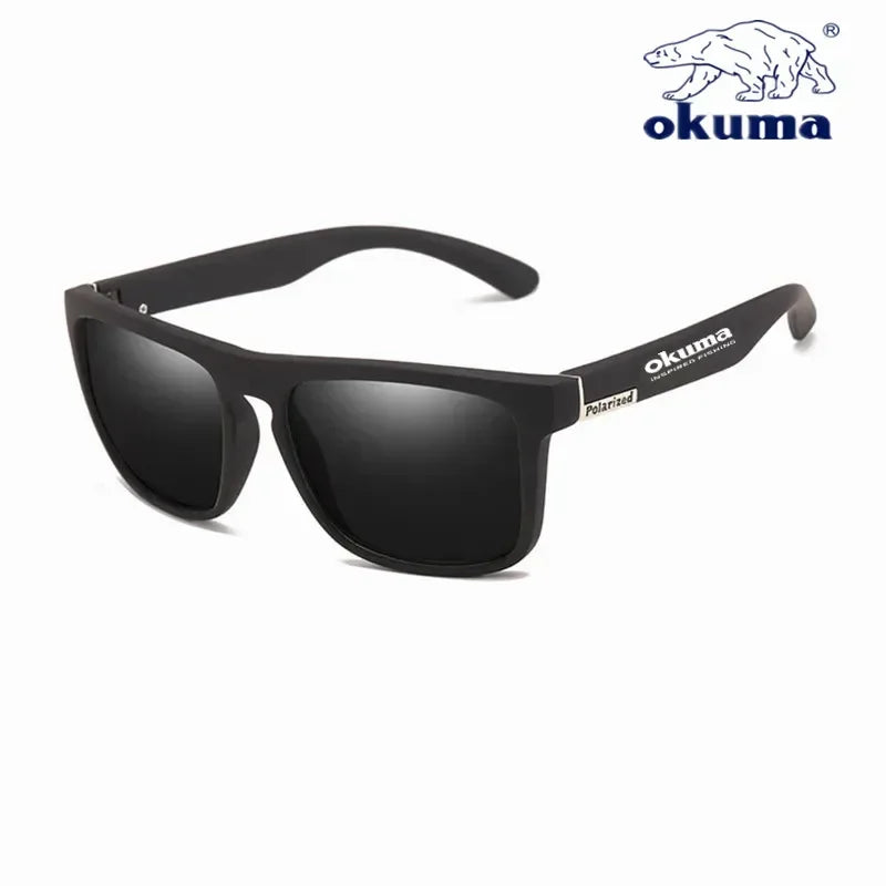 Okuma polarisierte Sonnenbrillen UV400 für Herren und Damen Outdoor-Jagd, Angeln, Autofahren, Radfahren, Sonnenbrillen, optionale Box