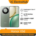HONOR X9d Globale Version Smartphone 6,79" Display, AMOLED, 8300mAh Akku 108MP Kamera NFC Mobiltelefon