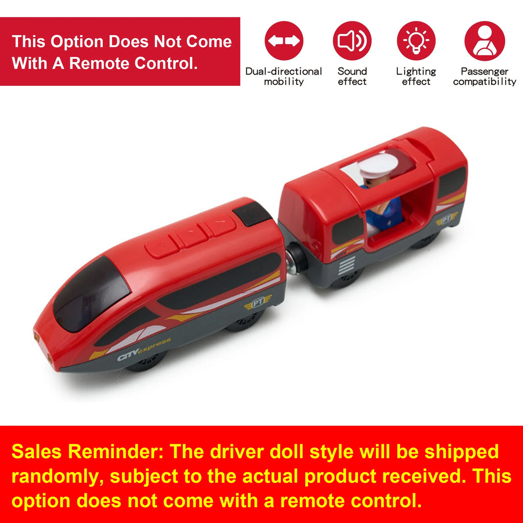 Kinder RC Elektrische Eisenbahn Lokomotive Magnetische Bahn Diecast Slot Spielzeug Passend für Holzeisenbahn Schienen Spielzeug für Kinder Geschenke