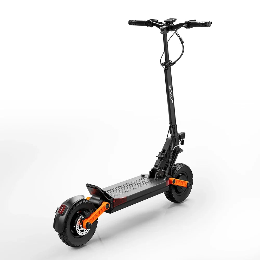 JOYOR S10-S-Z E-Scooter 60V 18Ah Doppelmotor 2000W 10 Zoll Reifen Erwachsenen E-Scooter Schwarz Höchstgeschwindigkeit 65km/h Reichweite 70-85km
