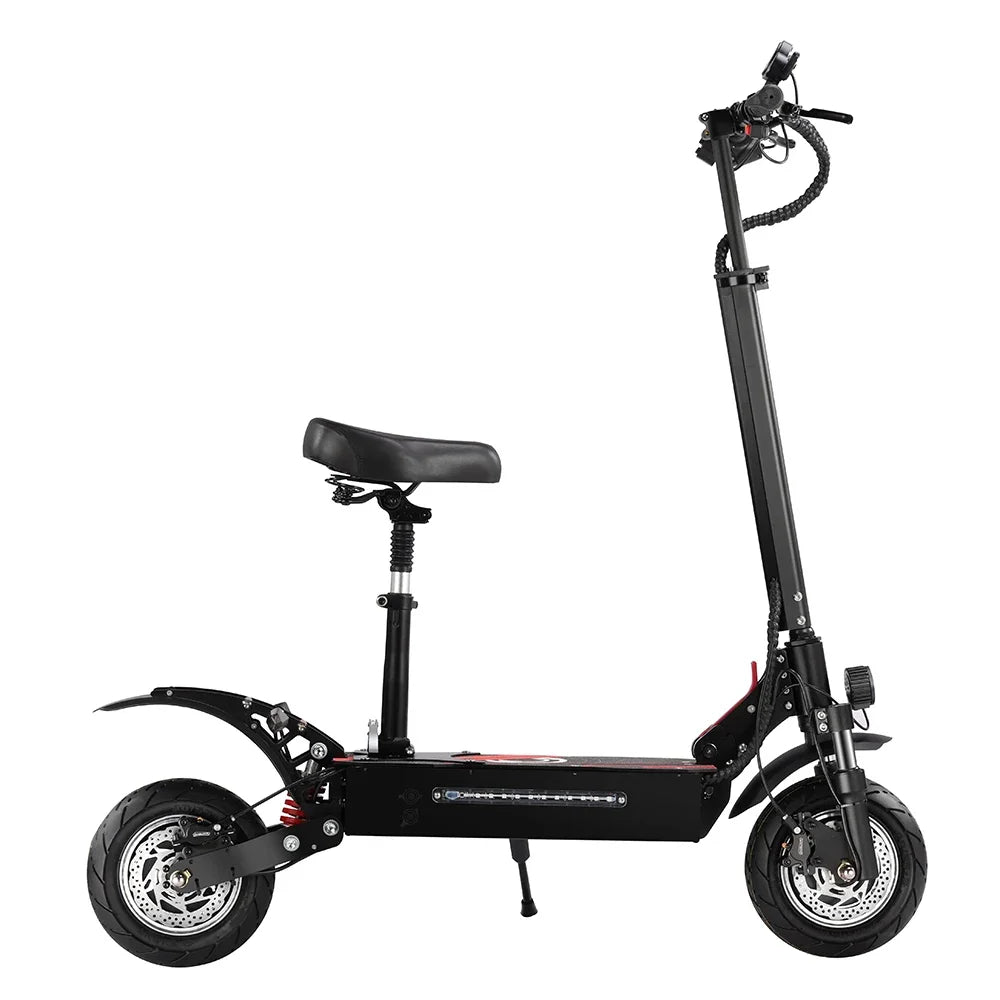 BOYUEDA Q7PRO Elektroroller 3200W Doppelmotor 52V19AH Faltbar 10 Zoll Reifen 70KM/H Höchstgeschwindigkeit 70KM Reichweite mit Sitz
