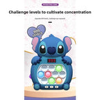 Lotso Game 3D Ground Mouse Challenge Stressabbauende Spielkonsole Quick Push Game Pop Up Quick Push PuzzleToy Geburtstagsgeschenk