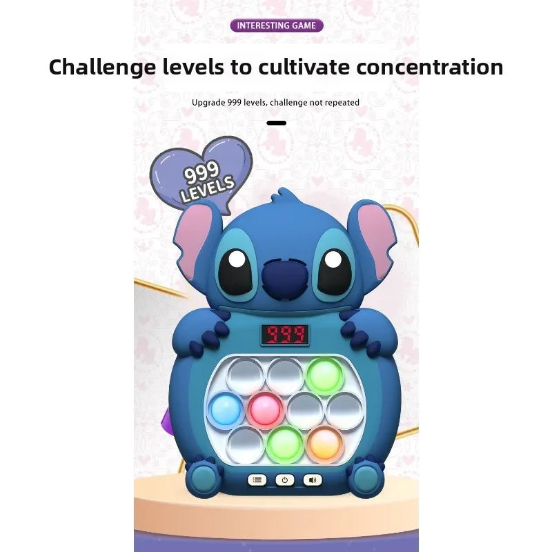 Lotso Game 3D Ground Mouse Challenge Stressabbauende Spielkonsole Quick Push Game Pop Up Quick Push PuzzleToy Geburtstagsgeschenk