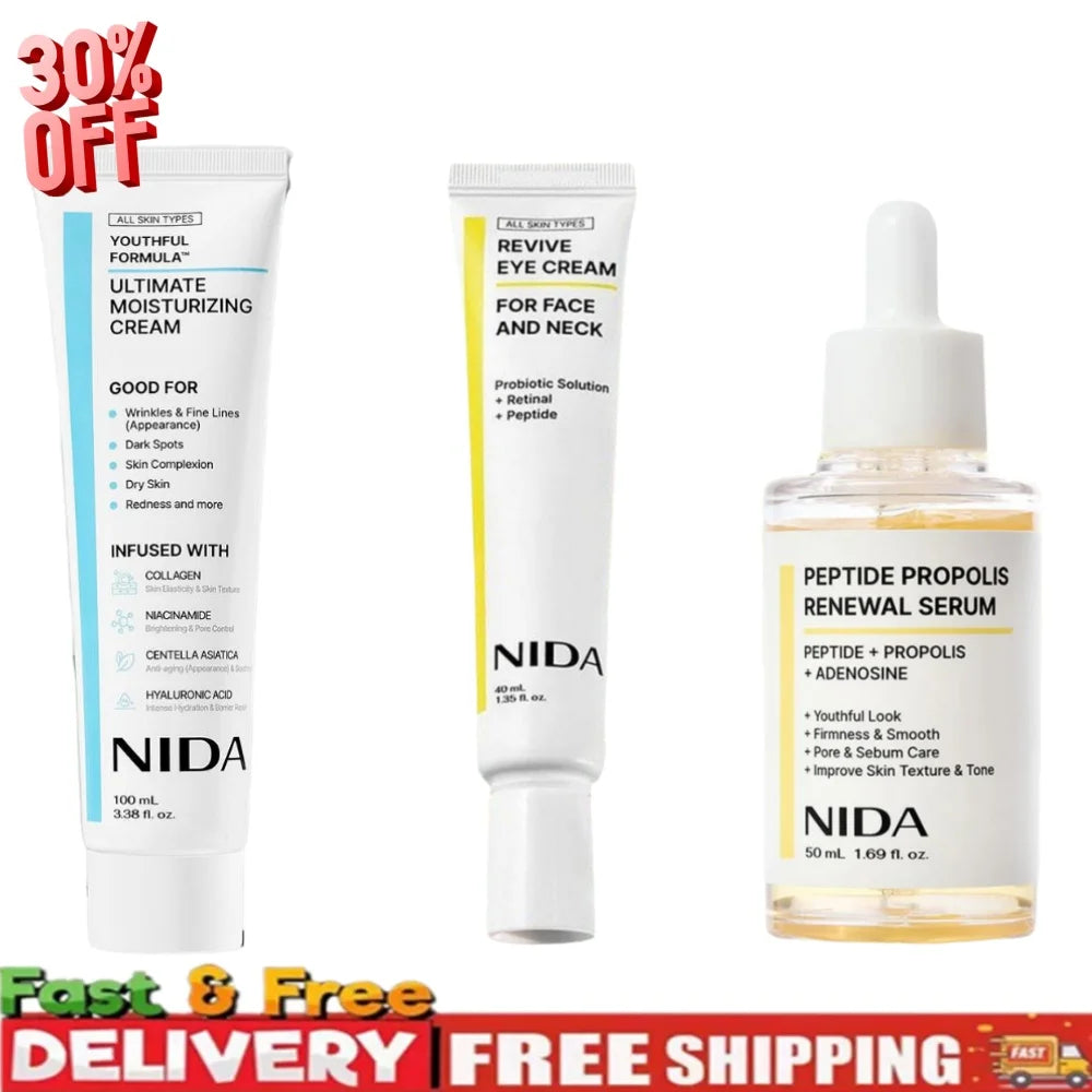 NIDA Korea Moisturizing Ultimate Cream Retinol Revitalizing Eye Cream Anti-Aging Deeply Moisturizing Propolis Essence Skin Care Main image