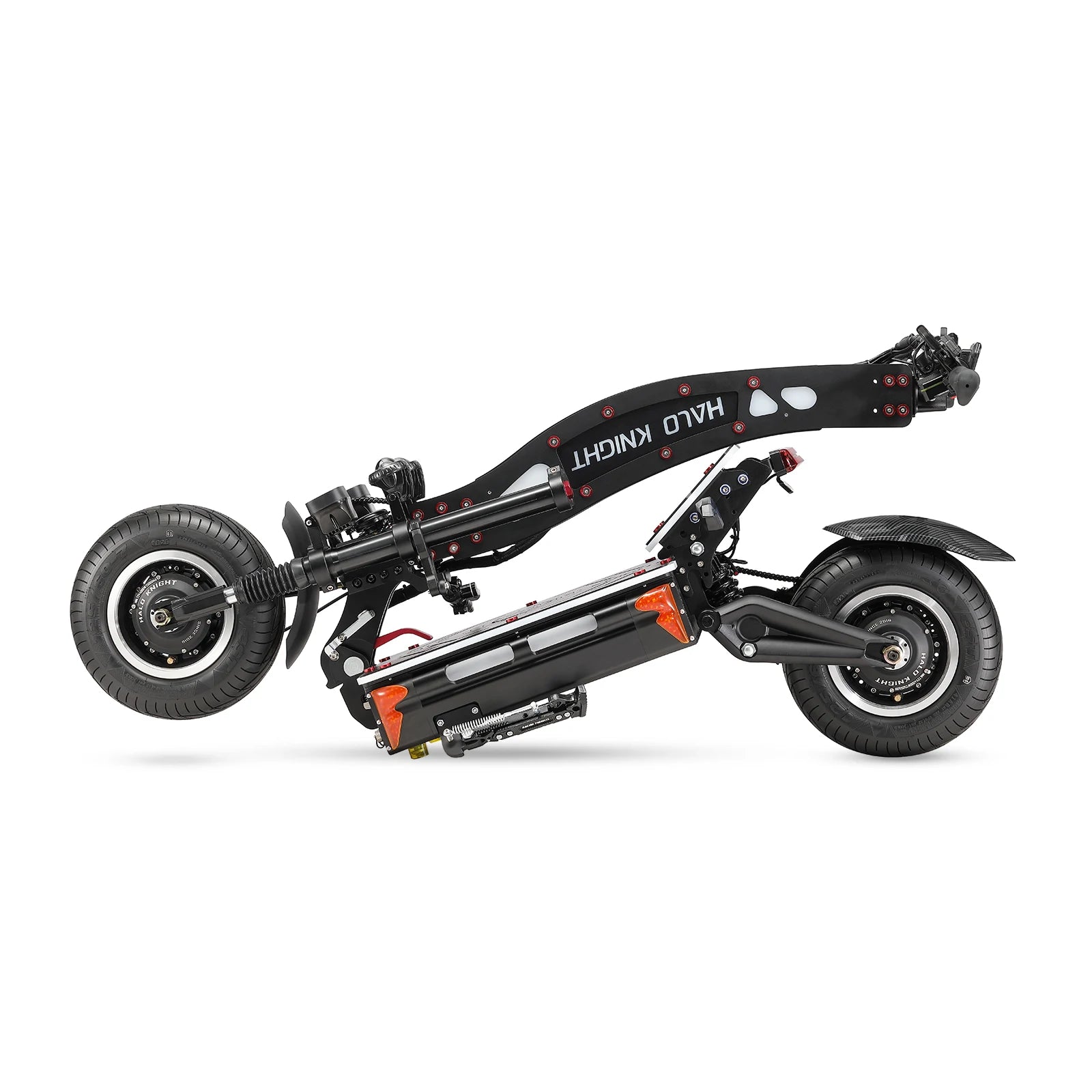 HALO KNIGHT T107Max 72V 8000W Elektroroller für Erwachsene, schnell, 120km/h, Leistungsstarker Doppelmotor, E-Scooter, Top E-Scooter