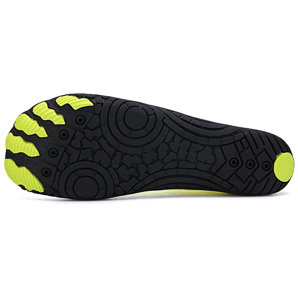 Unisex-Schnelltrocknende Wasserschuhe Herren Damen Bunte Strand-Schwimm-Surf-Wasserschuhe Paar Barfuß-Upstream-Sneaker