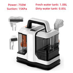 OMESER W05 Handstaubsauger Teppichreiniger 750W 15Kpa Kabelgebundenes punktuelles Reinigungsgerät Nass-Stoff-Teppich-Sofa-Reinigung Tragbar für Haustiere Auto
