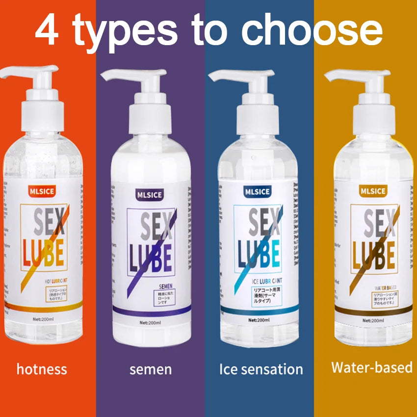 200 ml Gleitmittel für Sex Sperma-Gleitmittel Vagina Mann Analsex Schwul Persönliche Gleitmittel Intim Sexuelles Gleitgel auf Wasserbasis Erotikshop Zweitbild