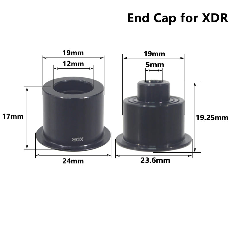 Fahrrad Micro Spline Freilauf MTB Rennrad Naben Konverter Endkappe Adapter 11/12 Fach MS HG DT Nabenkörper Treiber für XD DT240/350
