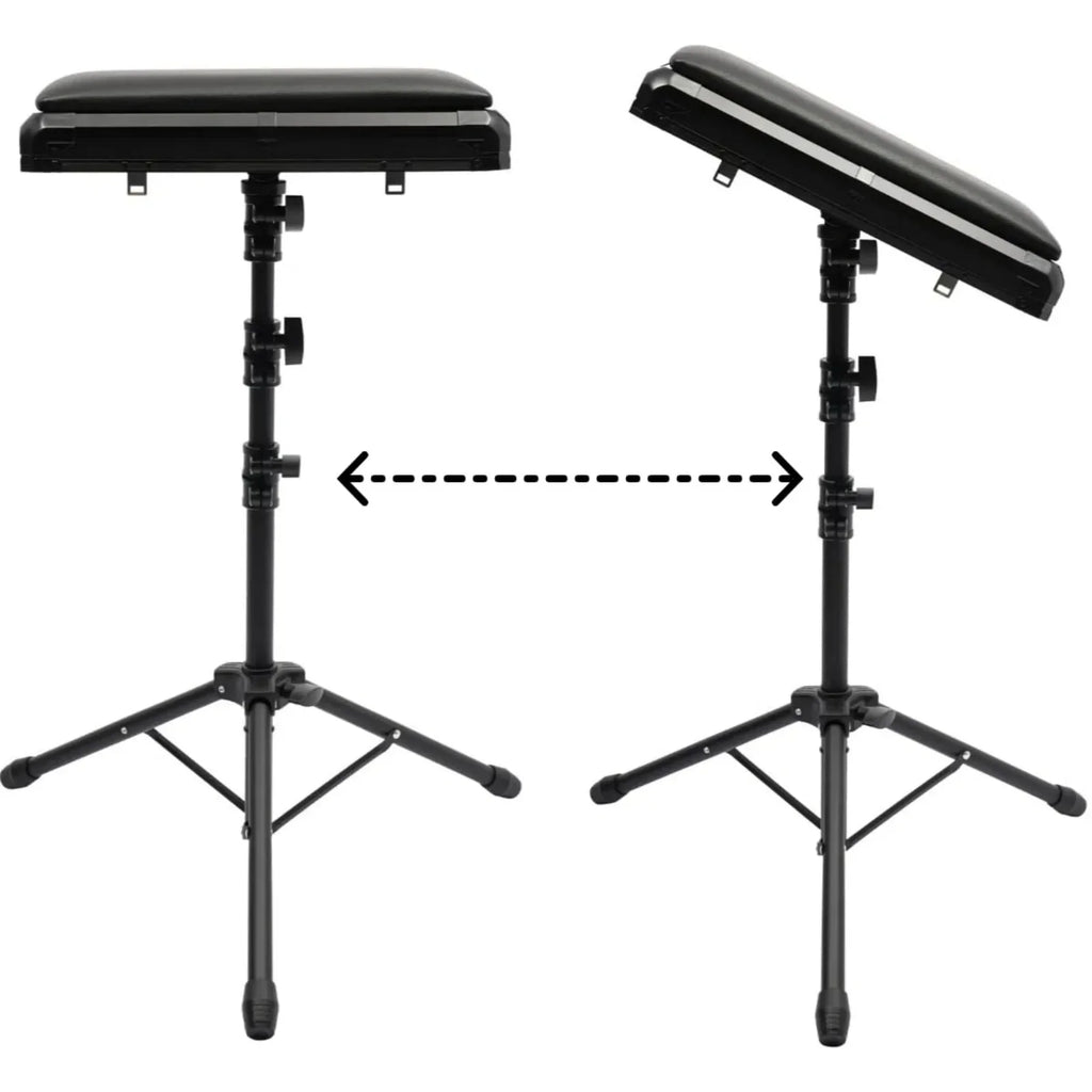 Rollender Make-up-Trolley mit Tattoo-Armlehnenständer, Beauty-Trolley mit 3 Schubladen, 4 Universalrädern und Zahlenschloss