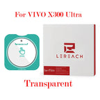 Lereach für VIVO X300 Ultra X300S Selbstpositionierender Rahmen Gehärtetes Glas Kameraobjektivschutz Anti-Kratz-Folie