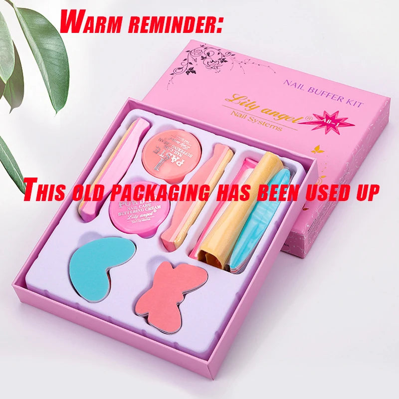 Make-up-Set Nagelpufferblock Feilen Maniküre Puffer für Nagelpflege Werkzeuge Hochwertige Nagelpflege Puffercreme Maniküre-Set