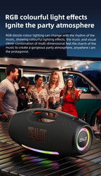 ZEALOT-S89 250W Wasserdichter tragbarer Bluetooth-Lautsprecher, kabelloser Outdoor-Boombox-SubwooferDreifach passive Radiatoren-Tiefer Bass