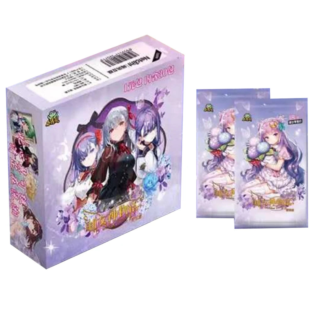 New Goddess Story Card Fufeng Kapitel Bunte Blitzkarte Anime-Charakter-Sammelkartenspiele Spielzeug Kindergeschenke