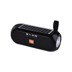 Solar Radio FM Outdoor Tragbarer Kabelloser Bluetooth-Lautsprecher Musik Soundbox Subwoofer Bass Aux PC TV Computer TV Hifi Stereo Mp3