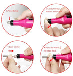 Gel Nail Polish Kit With UV Nail Lamp Electric Nail Drill Machine Soak OFF Gel Nail Kit Base&Top Coat Gel Polish Nail Tool Set