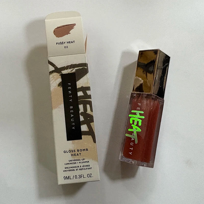 Fenty Beauty Gloss Lip Glaze Mehrfarbig Feucht Glänzend Glitzer Lippenfüller Make-up Anfänger Flüssiger Lippenstift Make-up Kosmetik