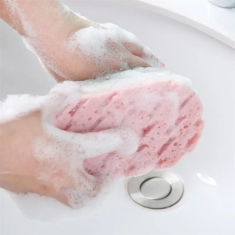 1-5PCS Weicher Duschschwammball Sanftes Peeling Massage Reinigungsbürste für die tägliche Körperpflege und zum Baden