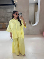 Damen Anzug mit Revers, langen Ärmeln, chic, einreihig, weites Bein, lange Hose, Sets 2026, lässiges, lockeres Outfit für den Alltag