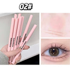 Doppelseitiger Lying Silkworm Eyeliner Pencil Diamond Glitter Matt Aegyosal Pen Aufhellende Creme-Lidschatten-Highlighter-Augen-Make-up