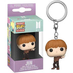 Funko POP Schlüsselanhänger Spielzeug Herren Team Cartoon V JUNG KOOK JIMIN Jin V J-HOPE Pocket Pop Schlüsselanhänger Vinyl Action Figur Sammlung Spielzeug