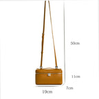 Neue Handtasche aus echtem Leder LP19 für Mobiltelefone für Damen. Exklusiv für Damen, mit luxuriösem Design und kompakter und exquisiter Optik.
