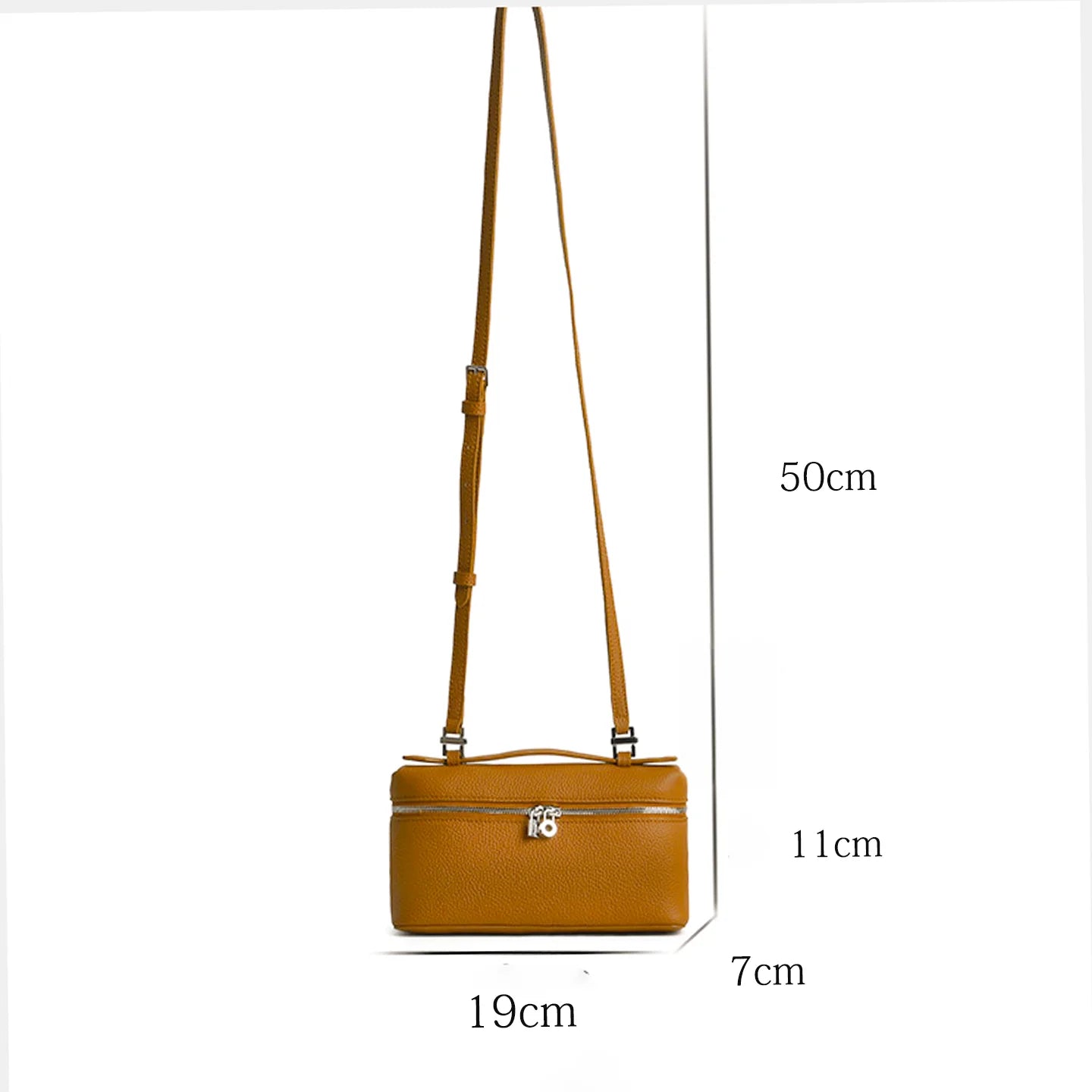 Neue Handtasche aus echtem Leder LP19 für Mobiltelefone für Damen. Exklusiv für Damen, mit luxuriösem Design und kompakter und exquisiter Optik.
