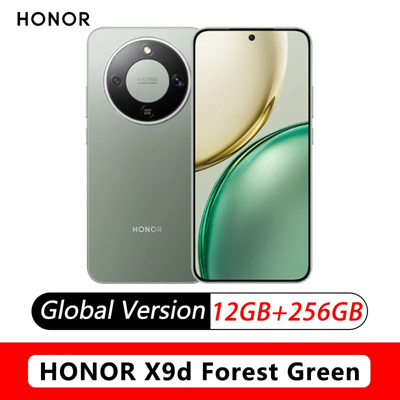 HONOR X9d Globale Version Smartphone 6,79" Display, AMOLED, 8300mAh Akku 108MP Kamera NFC Mobiltelefon
