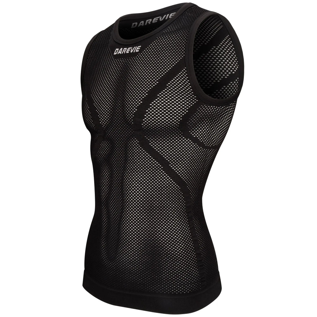 DAREVIE Radsport First Layer Herren Kompressions-Nahtlos Damen Fahrrad Radsport Inneres Sport First Layer Unterhemd Bike Base Layer