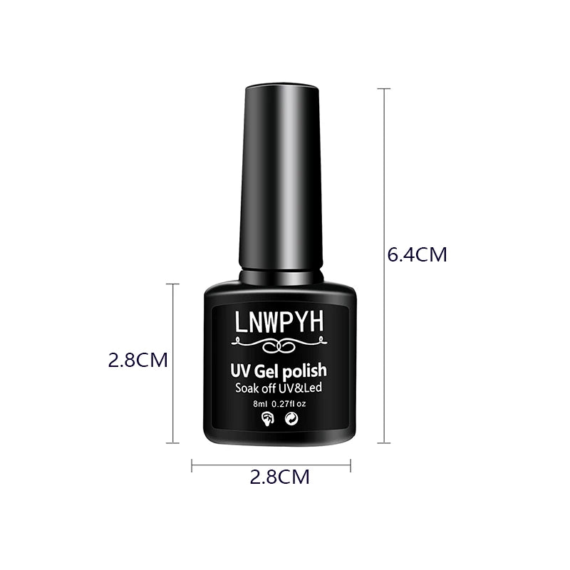 Nagelgellack-Kit mit LED-Nagellampe Semi-Permanent 27 Farben Soak Off Base & Top Coat Nagellack Maniküre-Set für Nagelstudio-Kit