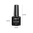 Nagelgellack-Kit mit LED-Nagellampe Semi-Permanent 27 Farben Soak Off Base & Top Coat Nagellack Maniküre-Set für Nagelstudio-Kit
