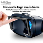Virtual Reality 3D VR Headset Smart Glasses Helm für Smartphones Handy Mobile 7 Zoll Linsen Fernglas Brille Geräte