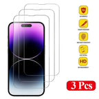 Panzerglas für iPhone 14 Pro 15 16 17 13 12 11 Pro Max Displayschutzfolie für iPhone 15 Pro Folie für iPhone 13 14 Pro Glas