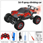 4WD RC Drift-Auto mit Musik, LED-Lichtern, 2.4G Gesten-Funkfernbedienung, Sprüh-Stunt-Auto, 360° drehbares Kletterauto, Spielzeuggeschenk