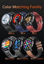 2026 Neue Smartwatch NFC EKG+PPG Blutsauerstoff Harnsäure Blutdruck Saphir Smartwatch Herren für Android iOS Smartwatch Herren