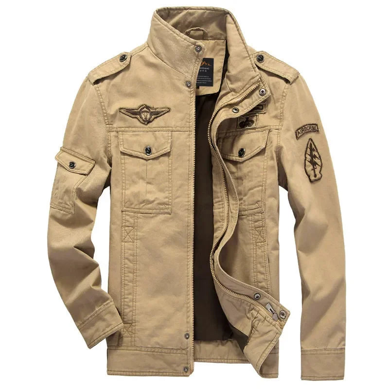 2024 neue Frühling Herbst Herren Bomberjacke Lässige Taktische Mäntel für Herren Baseball Schlanke Outdoor Windbreaker Werkzeugjacken