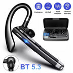 YYK-520 Kabellose Kopfhörer Business Bluetooth 5.3 Ohrhörer Freisprechanruf Mikrofon Geräuschunterdrückung Headset In-Ear-Kopfhörer zum Autofahren