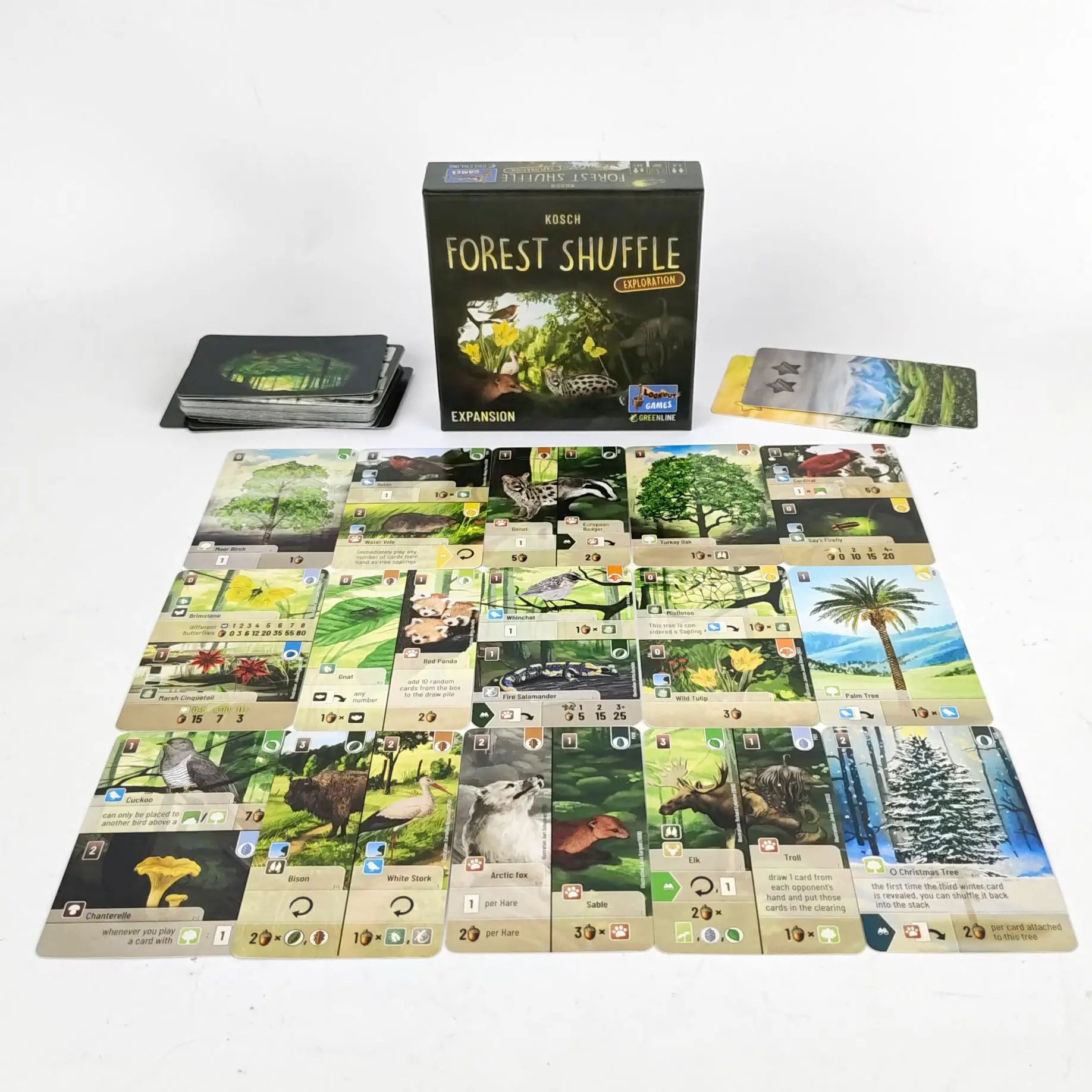 Forest Shuffle Kartenspiel – Cleveres Strategiespiel, Spaß für die ganze Familie, Kinder und Erwachsene – WALDRAND, ALPEN, Erweiterungsspiel