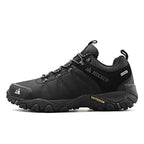 HIKEUP Rutschfeste Herren Wanderschuhe Atmungsaktive Outdoor Abriebfeste Spritzwassergeschützte Kletterschuhe Herren Sneaker Tourismus Bergschuhe