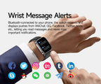2026 Neue Gesundheits-Smartwatch Lasertherapie Reduziert Drei Hochs Blutsauerstoff Blutdruck Harnsäure Blutfette EKG-Smartwatch Für Herren