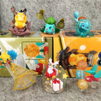 Pokémon Sternenhimmel Pikachu Überraschungsbox Evoli Blindbox Anime Figuren Relaxo Überraschungsgeschenk Sammlungen Spielzeug