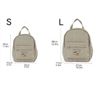 2025 Neues Design Cartoon Kinderrucksack Tierstickerei Muster Schultasche Jungen Mädchen Kleinkind Kindergarten Kinderrucksack