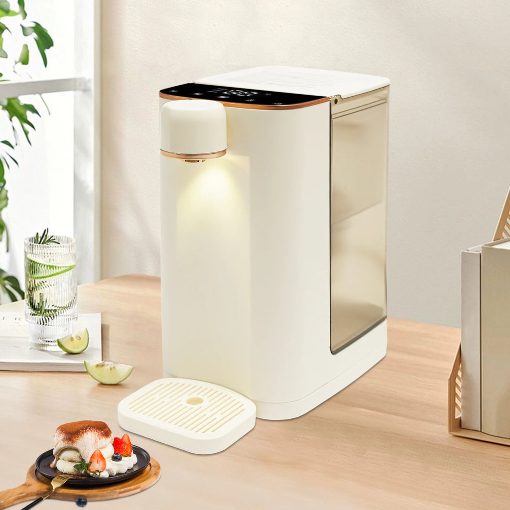 Elektrischer Wasserspender 27x19x26cm 10.63x7.48x10.24in 2000W Seltene Erden Heizung 3L 0.79Gal Mehrere Temperaturen Touchscreen für