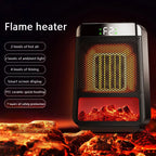 Tragbarer elektrischer Heizlüfter Tragbarer Desktop 1000W PTC Heizlüfter Warmluftgebläse für Haushalt Büro Mini Heizgerät