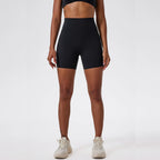 Hearuisavy Damen Yoga Shorts Sommer Soft Buttock Lift Gym Leggings High Waist Sport Shorts Damen Running Workout Shorts Female