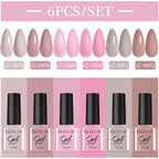 LILYCUTE Nagelgel-Politur-Set, Rosa Grün, Frühling, DIY-Nagelkunst-Design, lang anhaltend, Soak Off UV Gel, Maniküre, Malgel, Vernis-Kit